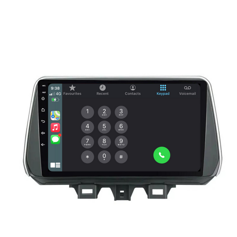 Load image into Gallery viewer, Hyundai Tucson (2019-2020) Plug & Play Head Unit Upgrade Kit: Car Radio with Wireless & Wired Apple CarPlay & Android Auto