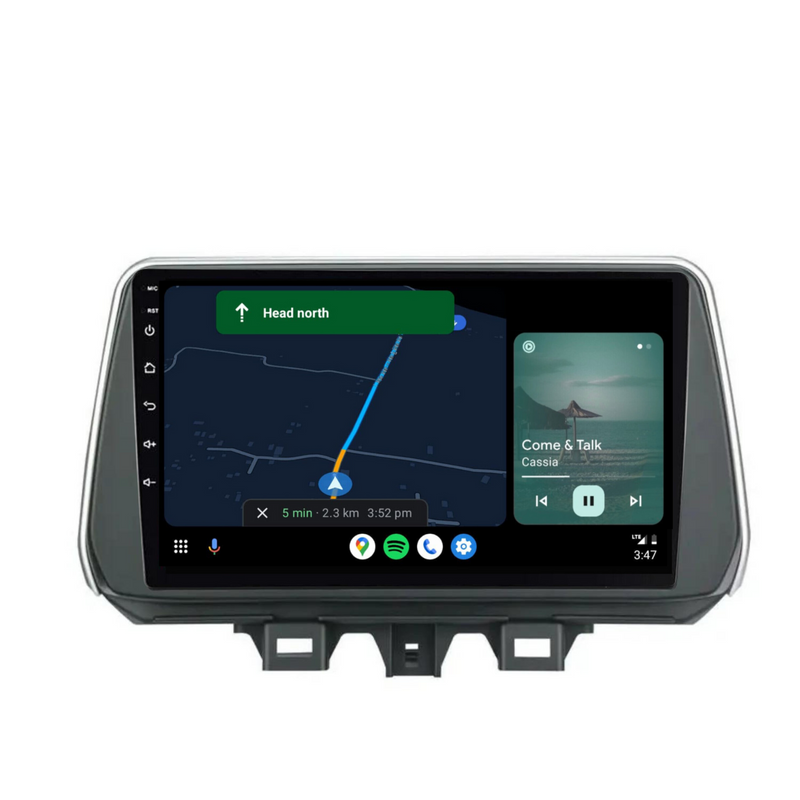 Load image into Gallery viewer, Hyundai Tucson (2019-2020) Plug & Play Head Unit Upgrade Kit: Car Radio with Wireless & Wired Apple CarPlay & Android Auto