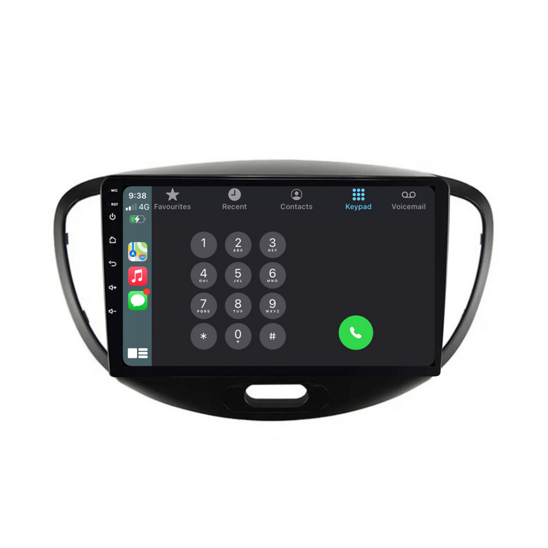 Load image into Gallery viewer, Hyundai i10 (2007-2013) Plug & Play Head Unit Upgrade Kit: Car Radio with Wireless & Wired Apple CarPlay & Android Auto