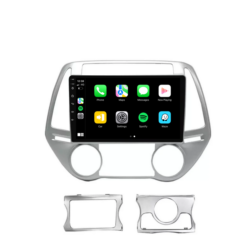 Load image into Gallery viewer, Hyundai i20 (2012-2014) Plug & Play Head Unit Upgrade Kit: Car Radio with Wireless & Wired Apple CarPlay & Android Auto