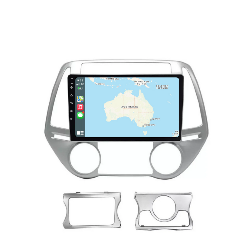 Load image into Gallery viewer, Hyundai i20 (2012-2014) Plug & Play Head Unit Upgrade Kit: Car Radio with Wireless & Wired Apple CarPlay & Android Auto