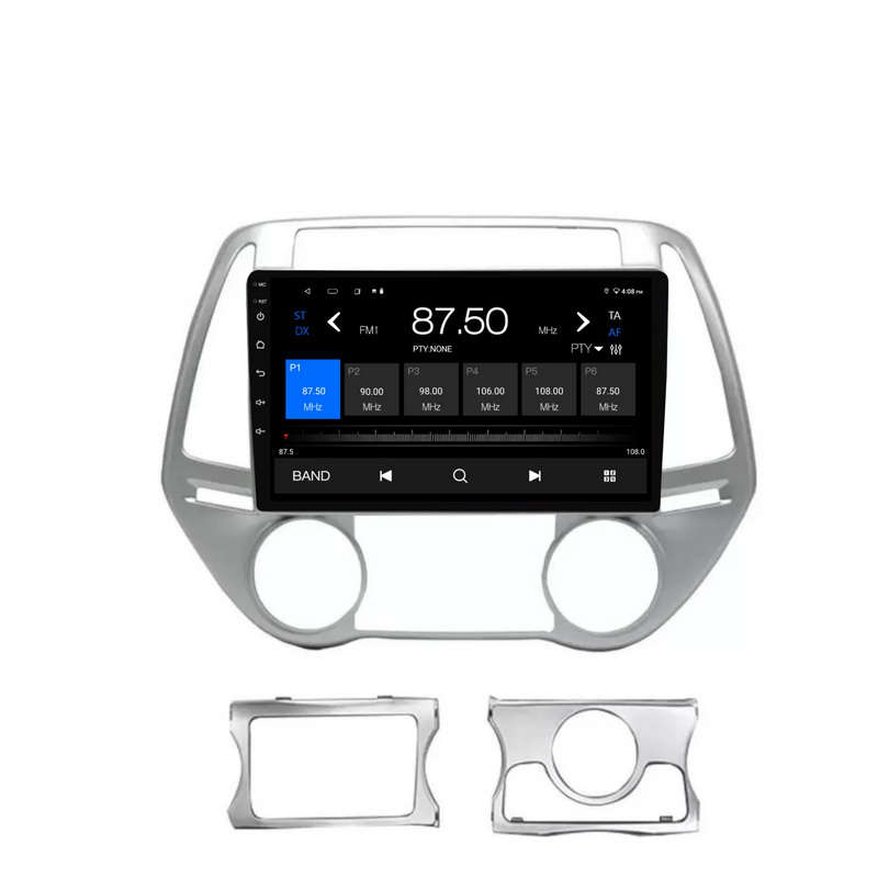 Load image into Gallery viewer, Hyundai i20 (2012-2014) Plug & Play Head Unit Upgrade Kit: Car Radio with Wireless & Wired Apple CarPlay & Android Auto