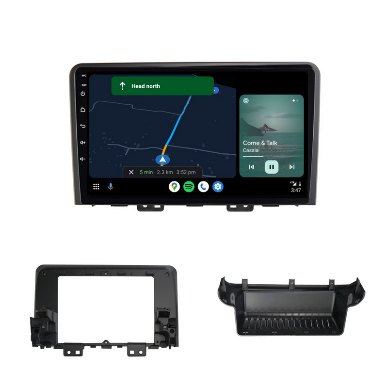 Load image into Gallery viewer, Hyundai iLOAD / H1 / Starex / Staria (2021+) Plug & Play Head Unit Upgrade Kit: Car Radio with Wireless & Wired Apple CarPlay & Android Auto