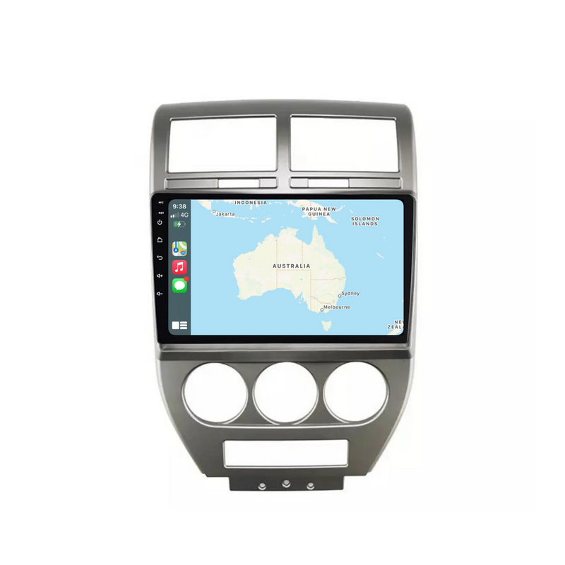 Load image into Gallery viewer, Jeep Compass (2007-2010) Plug & Play Head Unit Upgrade Kit: Car Radio with Wireless & Wired Apple CarPlay & Android Auto