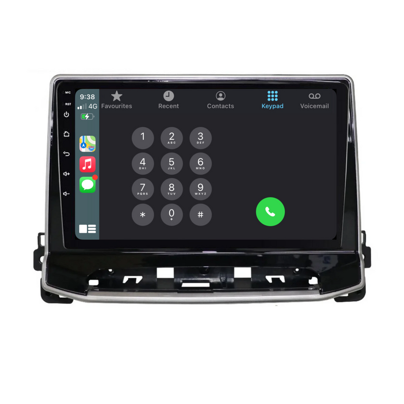 Load image into Gallery viewer, Jeep Compass (2021-2024) Plug & Play Head Unit Upgrade Kit: Car Radio with Wireless & Wired Apple CarPlay & Android Auto