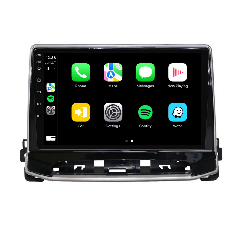 Load image into Gallery viewer, Jeep Compass (2021-2024) Plug & Play Head Unit Upgrade Kit: Car Radio with Wireless & Wired Apple CarPlay & Android Auto