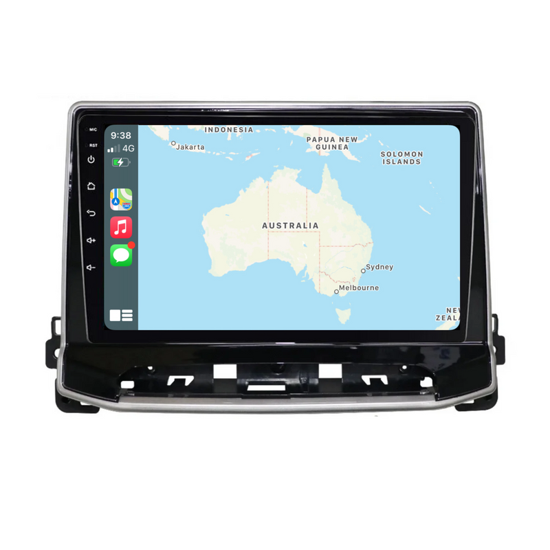 Load image into Gallery viewer, Jeep Compass (2021-2024) Plug & Play Head Unit Upgrade Kit: Car Radio with Wireless & Wired Apple CarPlay & Android Auto