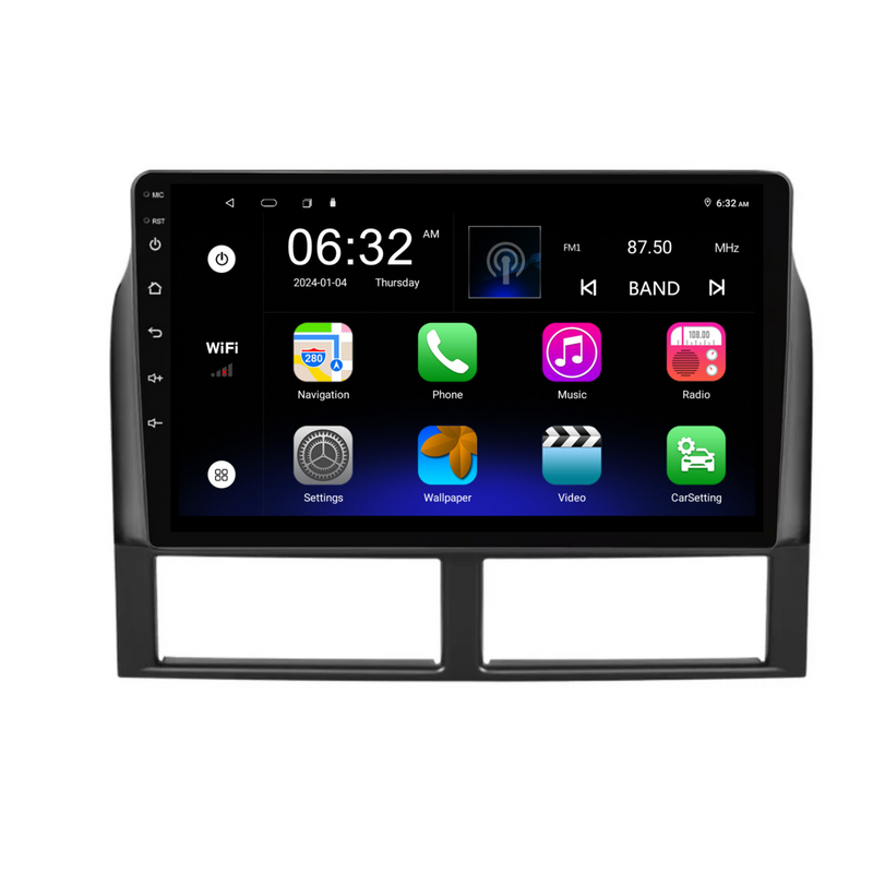 Load image into Gallery viewer, Jeep Grand Cherokee (2004-2005) Plug & Play Head Unit Upgrade Kit: Car Radio with Wireless & Wired Apple CarPlay & Android Auto