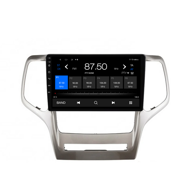 Load image into Gallery viewer, Jeep Grand Cherokee (2008-2013) Plug & Play Head Unit Upgrade Kit: Car Radio with Wireless & Wired Apple CarPlay & Android Auto