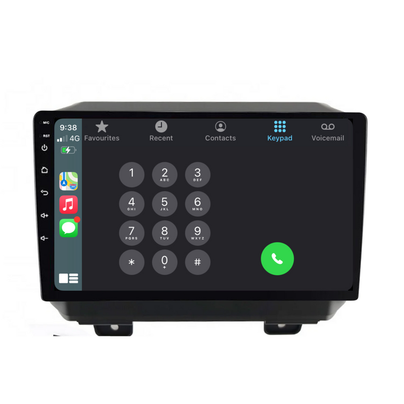 Load image into Gallery viewer, Jeep Wrangler (2018-2020) Plug & Play Head Unit Upgrade Kit: Car Radio with Wireless & Wired Apple CarPlay & Android Auto