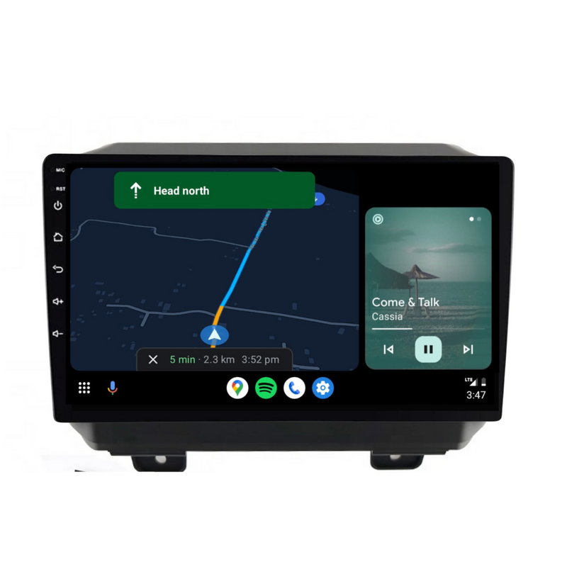 Load image into Gallery viewer, Jeep Wrangler (2018-2020) Plug & Play Head Unit Upgrade Kit: Car Radio with Wireless & Wired Apple CarPlay & Android Auto
