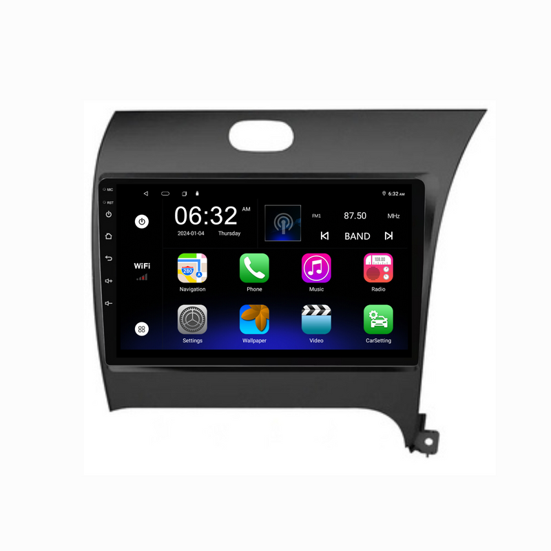 Load image into Gallery viewer, Kia Cerato / K3 (2013-2018) Plug & Play Head Unit Upgrade Kit: Car Radio with Wireless & Wired Apple CarPlay & Android Auto