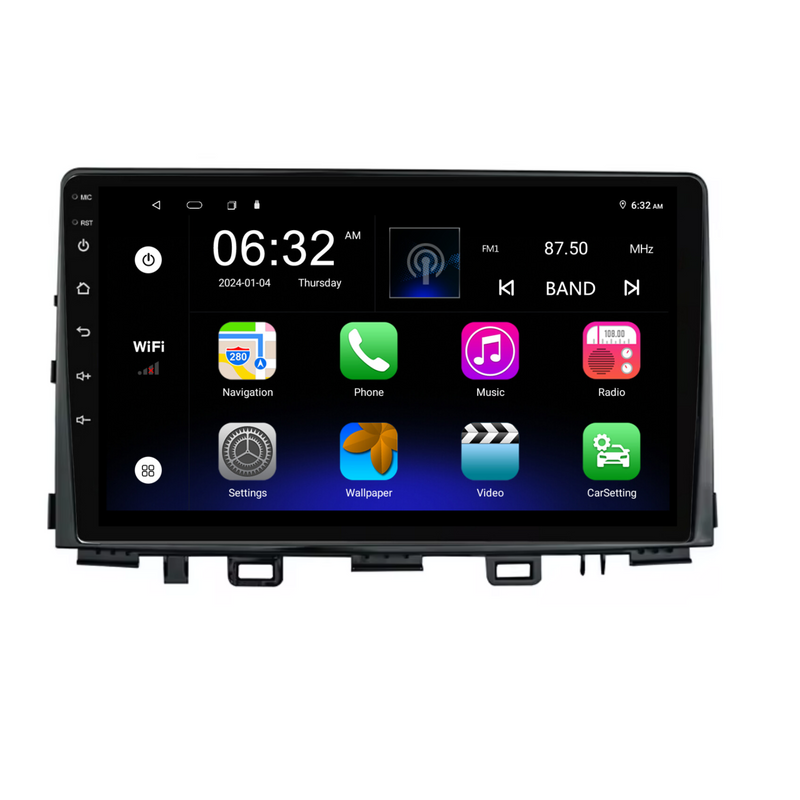 Load image into Gallery viewer, Kia Rio (2017-2024) Plug & Play Head Unit Upgrade Kit: Car Radio with Wireless & Wired Apple CarPlay & Android Auto