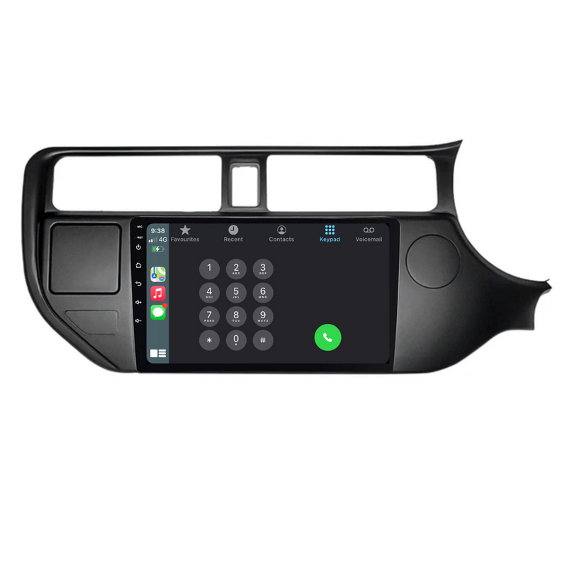 Load image into Gallery viewer, Kia Rio (2012-2016) Plug & Play Head Unit Upgrade Kit: Car Radio with Wireless & Wired Apple CarPlay & Android Auto