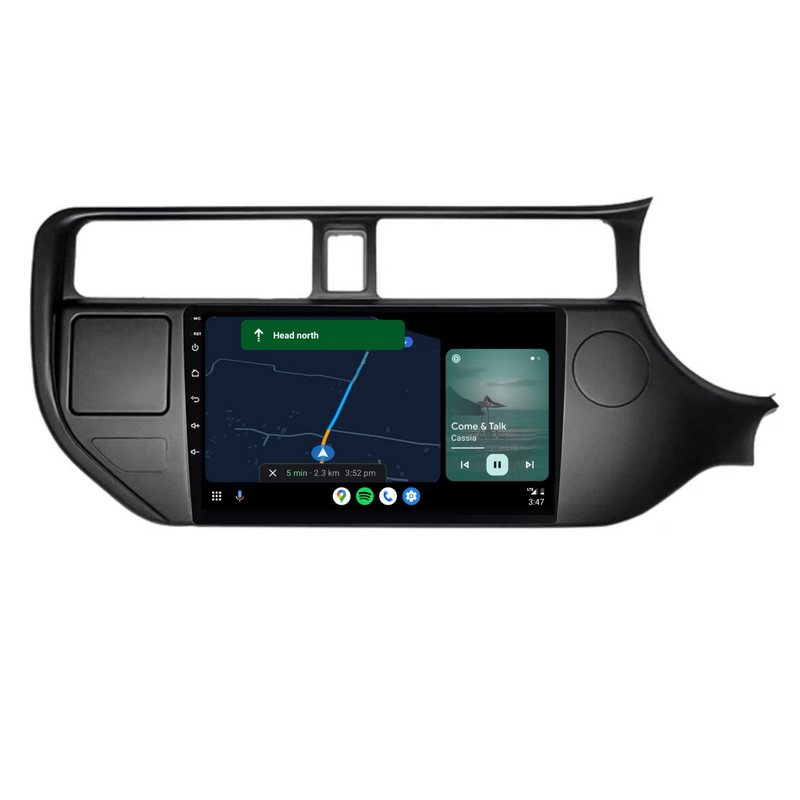 Load image into Gallery viewer, Kia Rio (2012-2016) Plug & Play Head Unit Upgrade Kit: Car Radio with Wireless & Wired Apple CarPlay & Android Auto