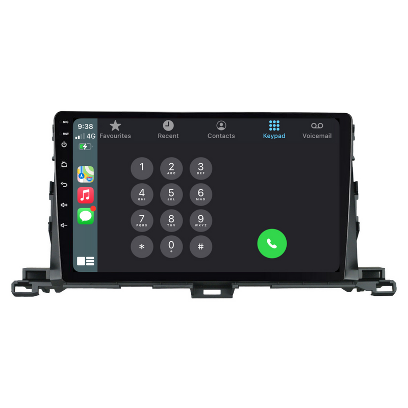 Load image into Gallery viewer, Toyota Kluger (2015-2019) Plug & Play Head Unit Upgrade Kit: Car Radio with Wireless & Wired Apple CarPlay & Android Auto