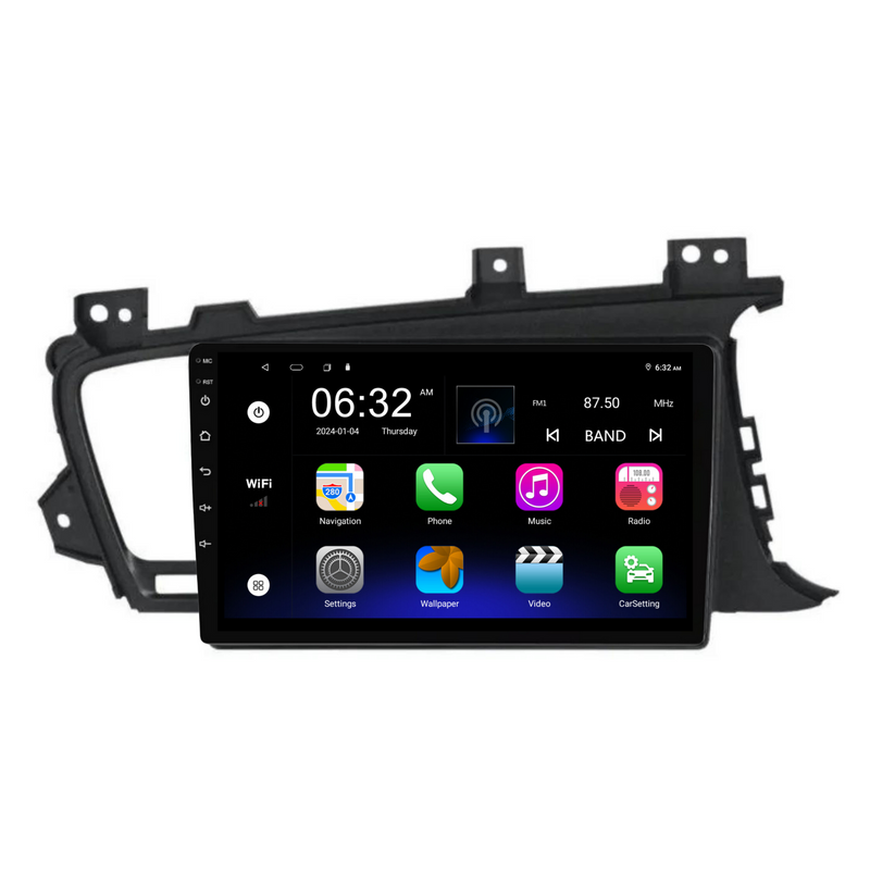 Load image into Gallery viewer, Kia K5 / Optima (2011-2015) Plug & Play Head Unit Upgrade Kit: Car Radio with Wireless & Wired Apple CarPlay & Android Auto