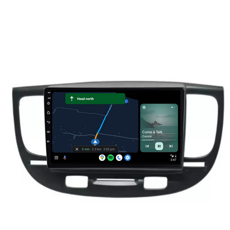 Load image into Gallery viewer, Kia Rio (2005-2011) Plug & Play Head Unit Upgrade Kit: Car Radio with Wireless & Wired Apple CarPlay & Android Auto