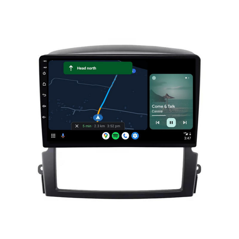 Load image into Gallery viewer, Kia Sorento (2006-2009) Plug & Play Head Unit Upgrade Kit: Car Radio with Wireless & Wired Apple CarPlay & Android Auto