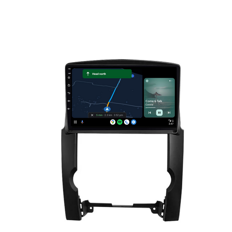 Load image into Gallery viewer, Kia Sorento (2009-2013) Plug & Play Head Unit Upgrade Kit: Car Radio with Wireless & Wired Apple CarPlay & Android Auto