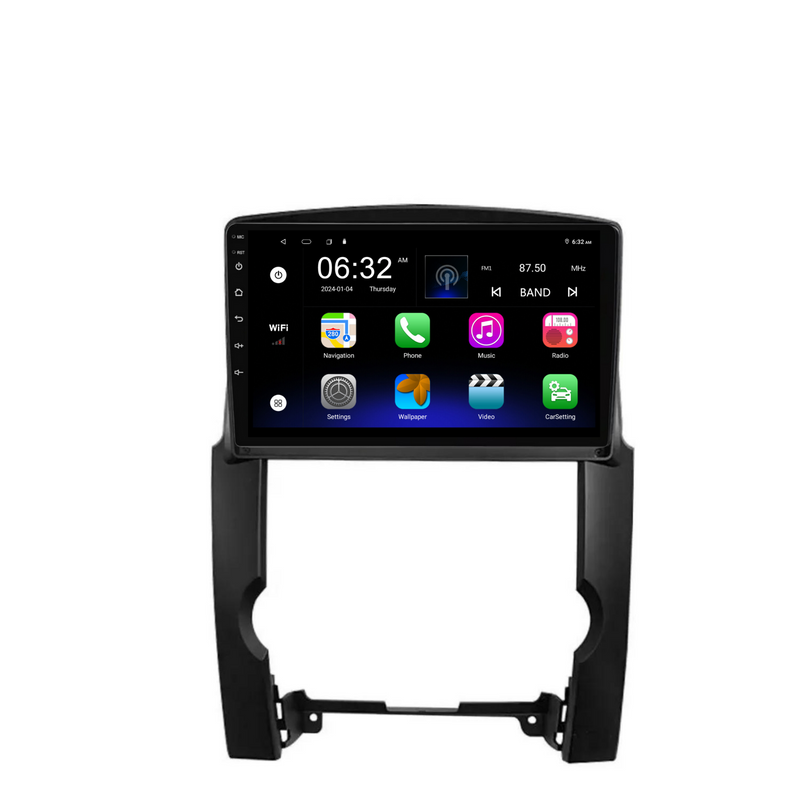 Load image into Gallery viewer, Kia Sorento (2009-2013) Plug & Play Head Unit Upgrade Kit: Car Radio with Wireless & Wired Apple CarPlay & Android Auto