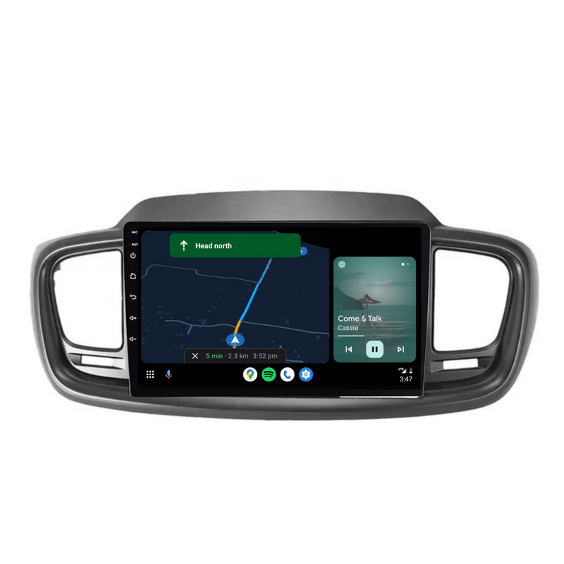 Load image into Gallery viewer, Kia Sorento (2015-2018) Plug & Play Head Unit Upgrade Kit: Car Radio with Wireless & Wired Apple CarPlay & Android Auto
