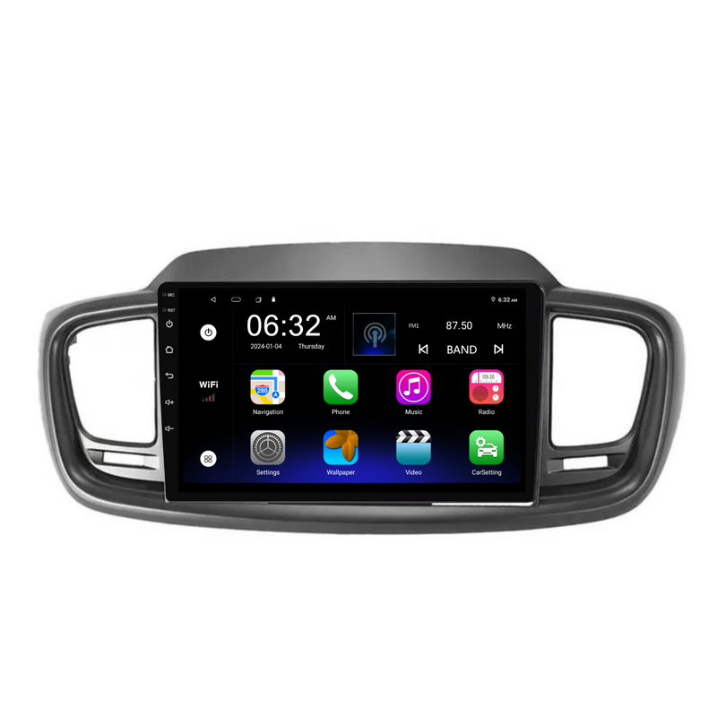 Load image into Gallery viewer, Kia Sorento (2015-2018) Plug & Play Head Unit Upgrade Kit: Car Radio with Wireless & Wired Apple CarPlay & Android Auto