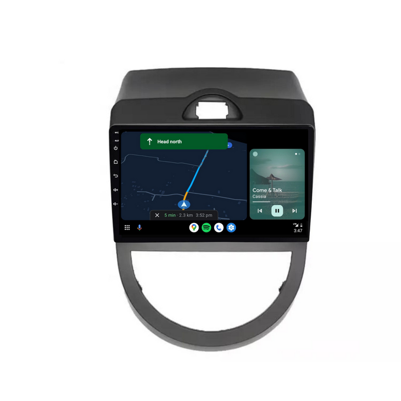 Load image into Gallery viewer, Kia Soul (2010-2013) Plug & Play Head Unit Upgrade Kit: Car Radio with Wireless & Wired Apple CarPlay & Android Auto