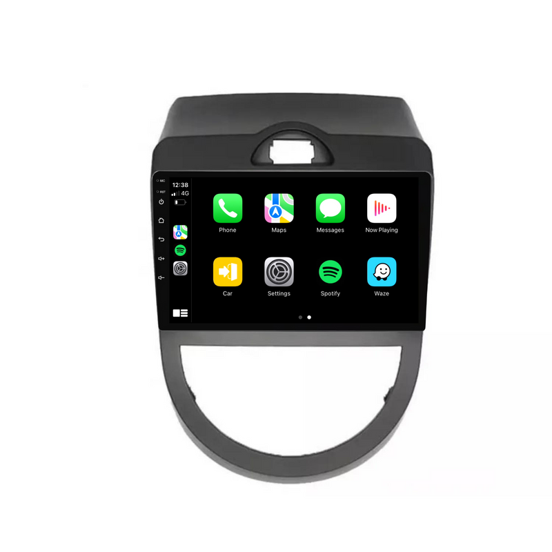 Load image into Gallery viewer, Kia Soul (2010-2013) Plug & Play Head Unit Upgrade Kit: Car Radio with Wireless & Wired Apple CarPlay & Android Auto