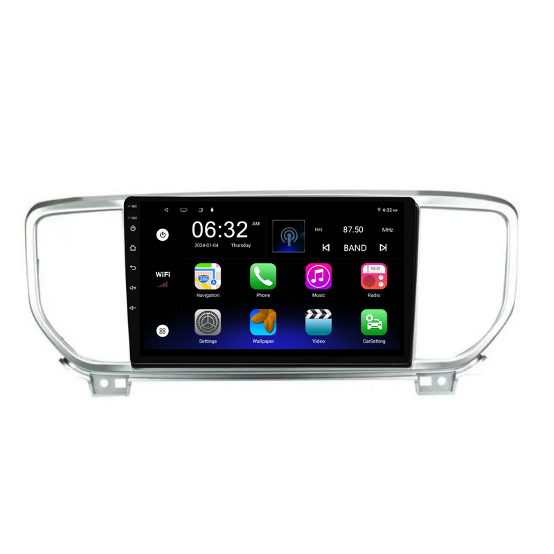Load image into Gallery viewer, Kia Sportage / KX5 (2014-2018) Plug & Play Head Unit Upgrade Kit: Car Radio with Wireless & Wired Apple CarPlay & Android Auto