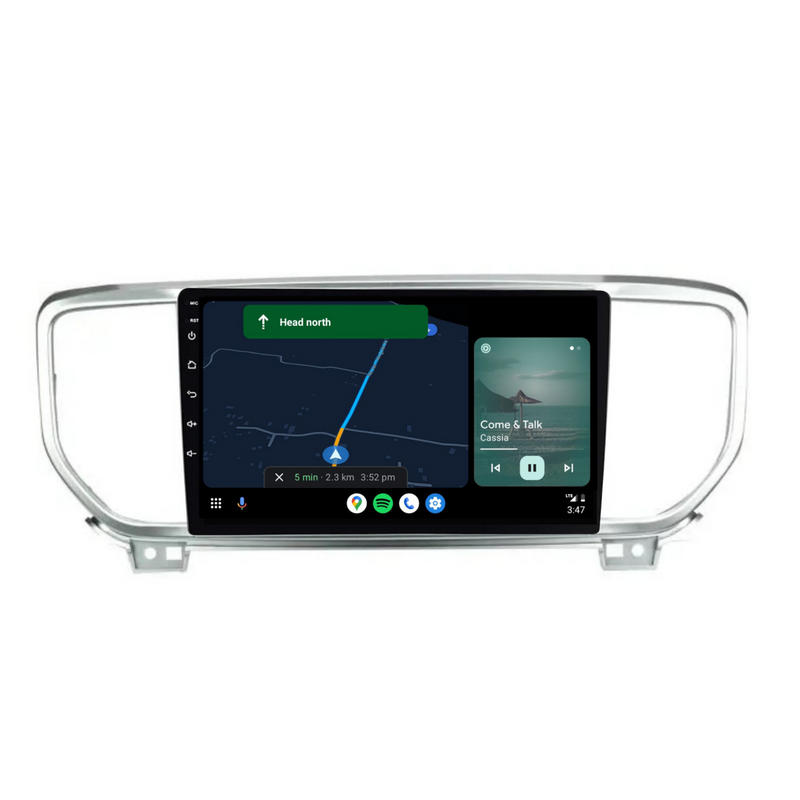 Load image into Gallery viewer, Kia Sportage / KX5 (2018-2021) Plug & Play Head Unit Upgrade Kit: Car Radio with Wireless & Wired Apple CarPlay & Android Auto