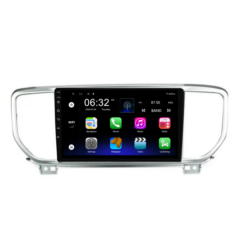 Load image into Gallery viewer, Kia Sportage / KX5 (2018-2021) Plug & Play Head Unit Upgrade Kit: Car Radio with Wireless & Wired Apple CarPlay & Android Auto