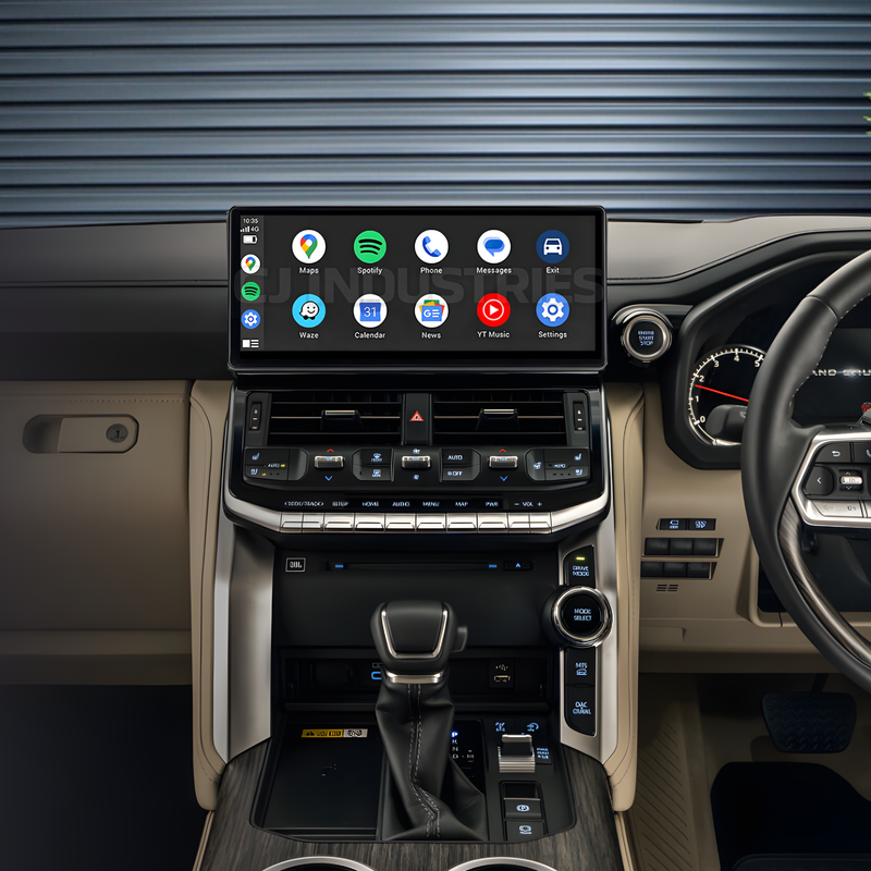Load image into Gallery viewer, Toyota Landcruiser LC300 300 Series (2021 - 2025) 12.3" HD Plug & Play Head Unit Upgrade Kit: Car Radio with Wireless & Wired Apple CarPlay & Android Auto