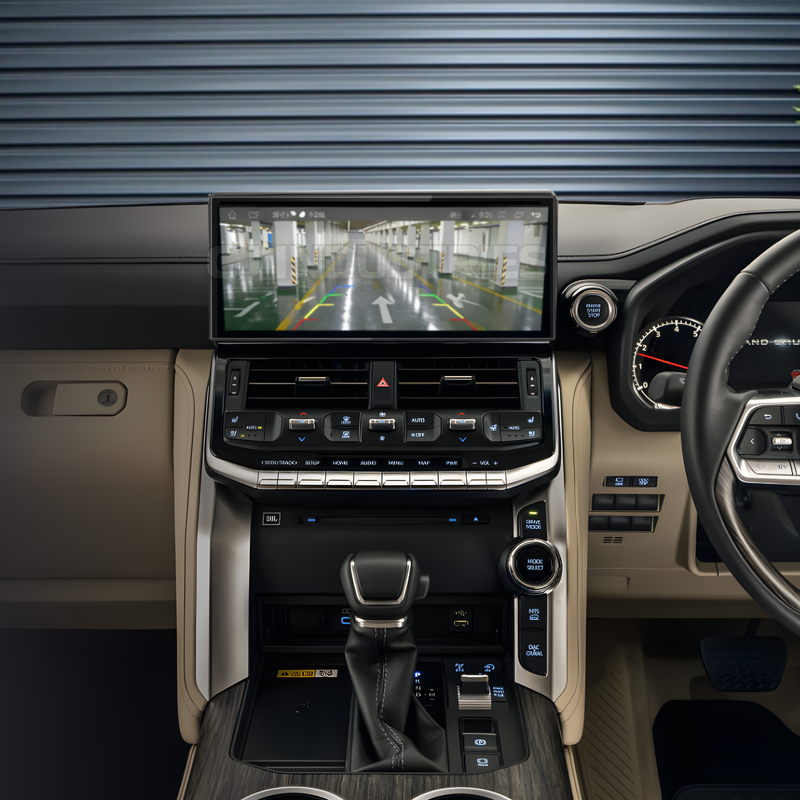 Load image into Gallery viewer, Toyota Landcruiser LC300 300 Series (2021 - 2025) 12.3" HD Plug & Play Head Unit Upgrade Kit: Car Radio with Wireless & Wired Apple CarPlay & Android Auto