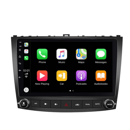 Lexus IS250 (2006-2010) Plug & Play Head Unit Upgrade Kit: Car Radio with Wireless & Wired Apple CarPlay & Android Auto