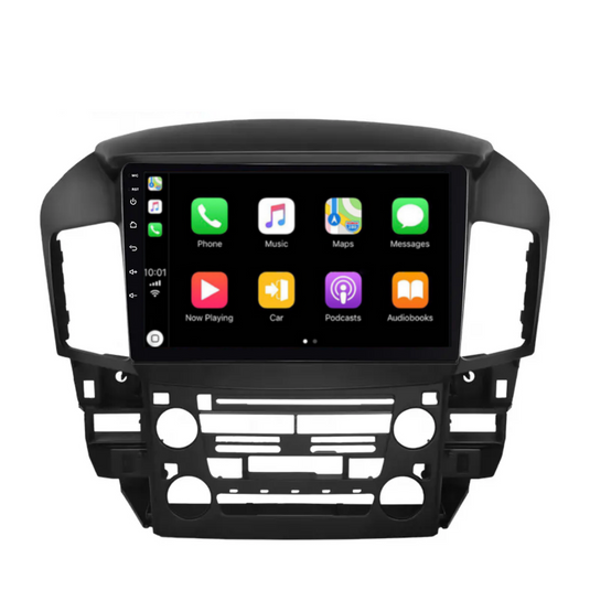 Lexus RX300 (1998-2003) Plug & Play Head Unit Upgrade Kit: Car Radio with Wireless & Wired Apple CarPlay & Android Auto