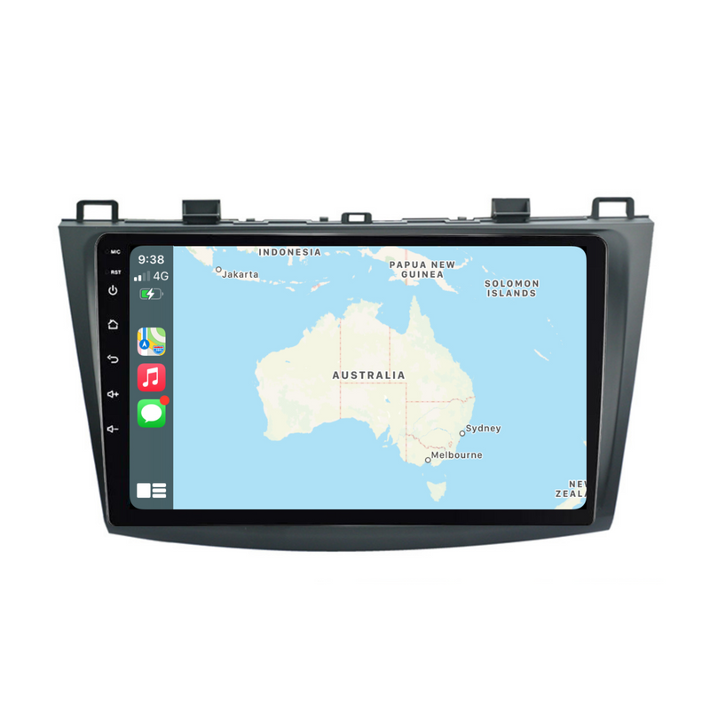 Load image into Gallery viewer, Mazda3 Advanced (2009-2013) Plug & Play Head Unit Upgrade Kit: Car Radio with Wireless & Wired Apple CarPlay & Android Auto