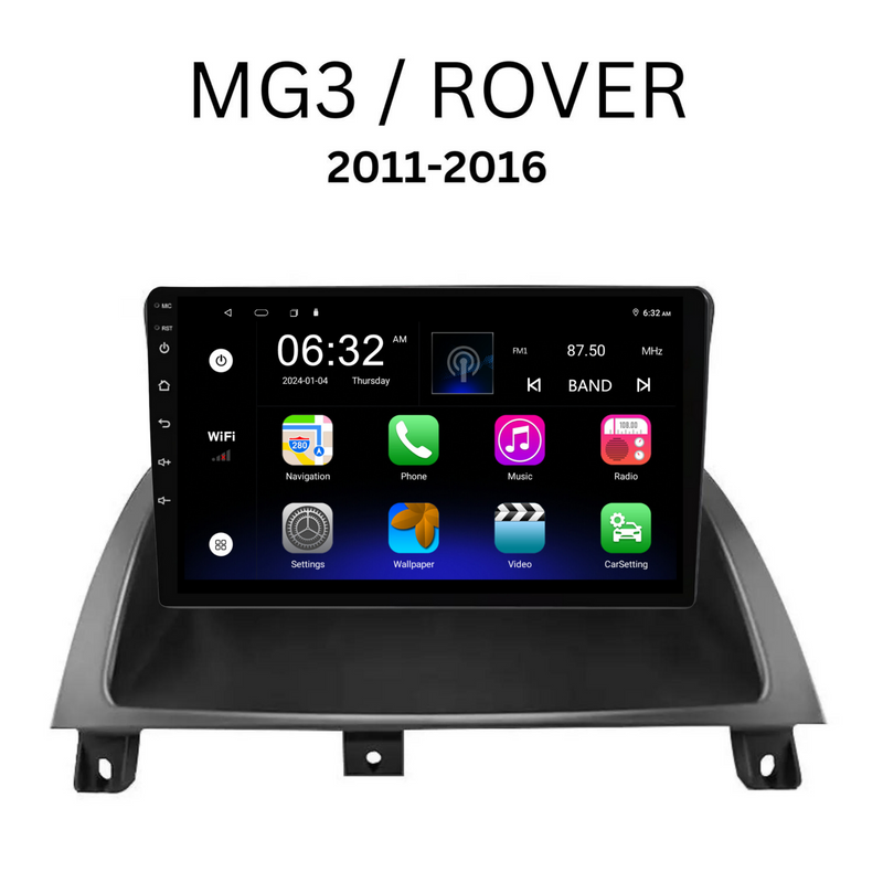 Load image into Gallery viewer, MG MG3/ROVER (2011-2016) Plug & Play Head Unit Upgrade Kit: Car Radio with Wireless & Wired Apple CarPlay & Android Auto