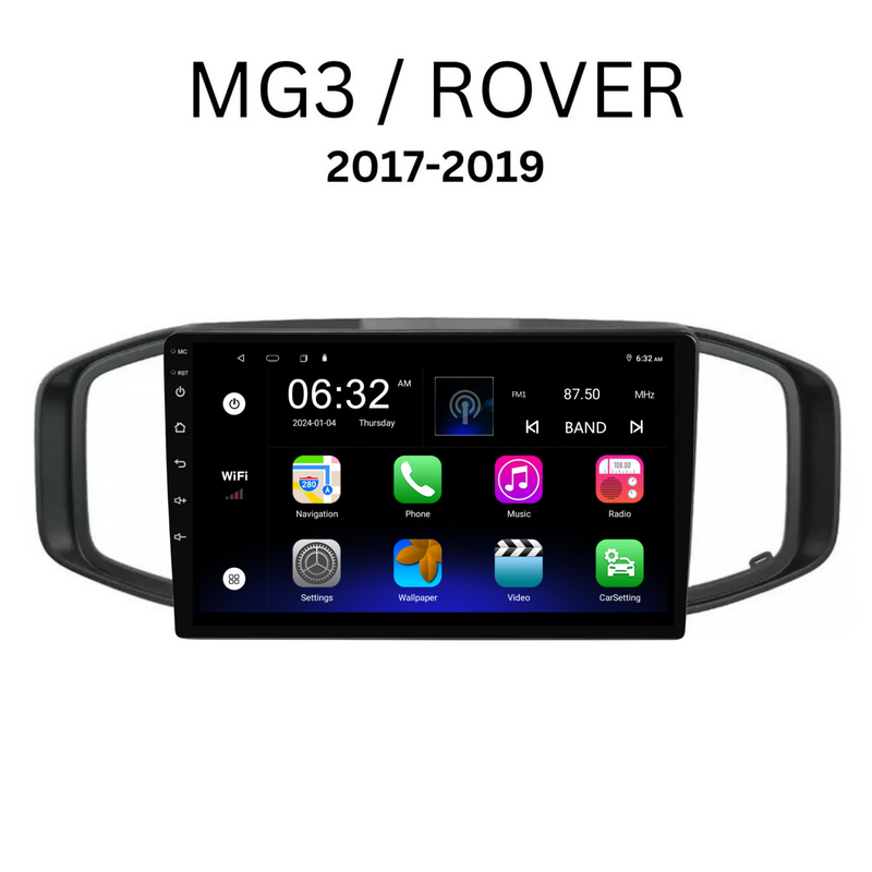 Load image into Gallery viewer, MG MG3/ROVER (2017-2020) Plug & Play Head Unit Upgrade Kit: Car Radio with Wireless & Wired Apple CarPlay & Android Auto