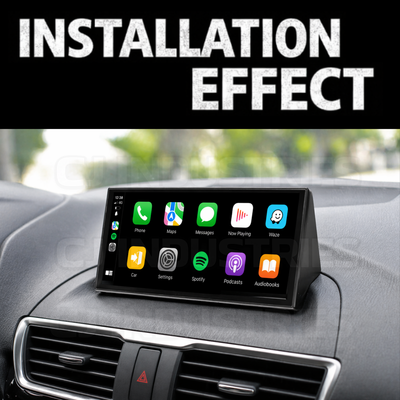 Load image into Gallery viewer, Mazda 3 BM (2013-2018) 12.3" HD Plug & Play Head Unit Upgrade Kit: Car Radio with Wireless & Wired Apple CarPlay & Android Auto