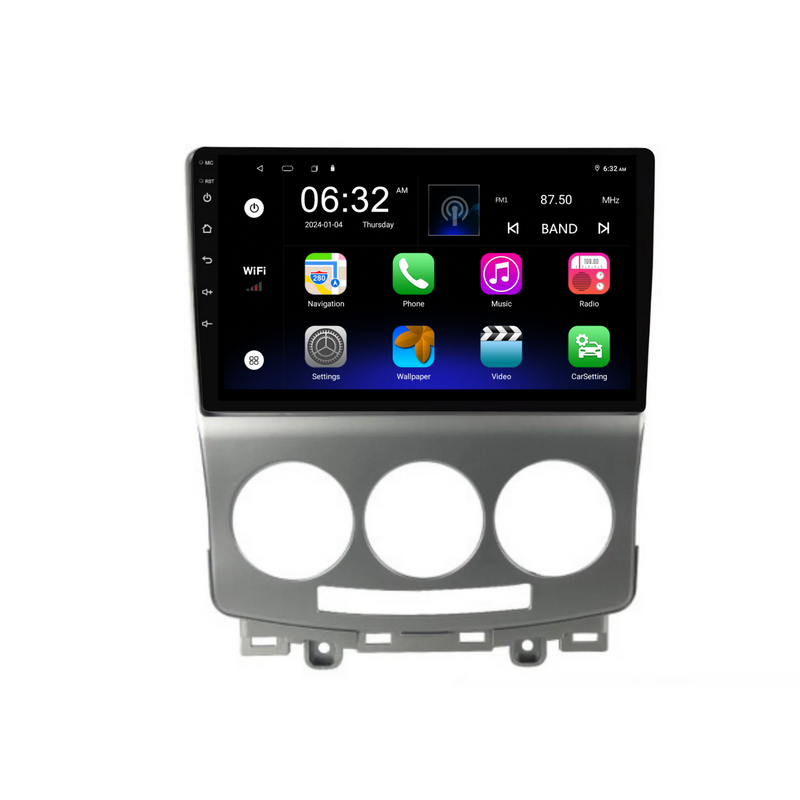 Load image into Gallery viewer, Mazda 5 (2006-2010) Plug & Play Head Unit Upgrade Kit: Car Radio with Wireless & Wired Apple CarPlay & Android Auto