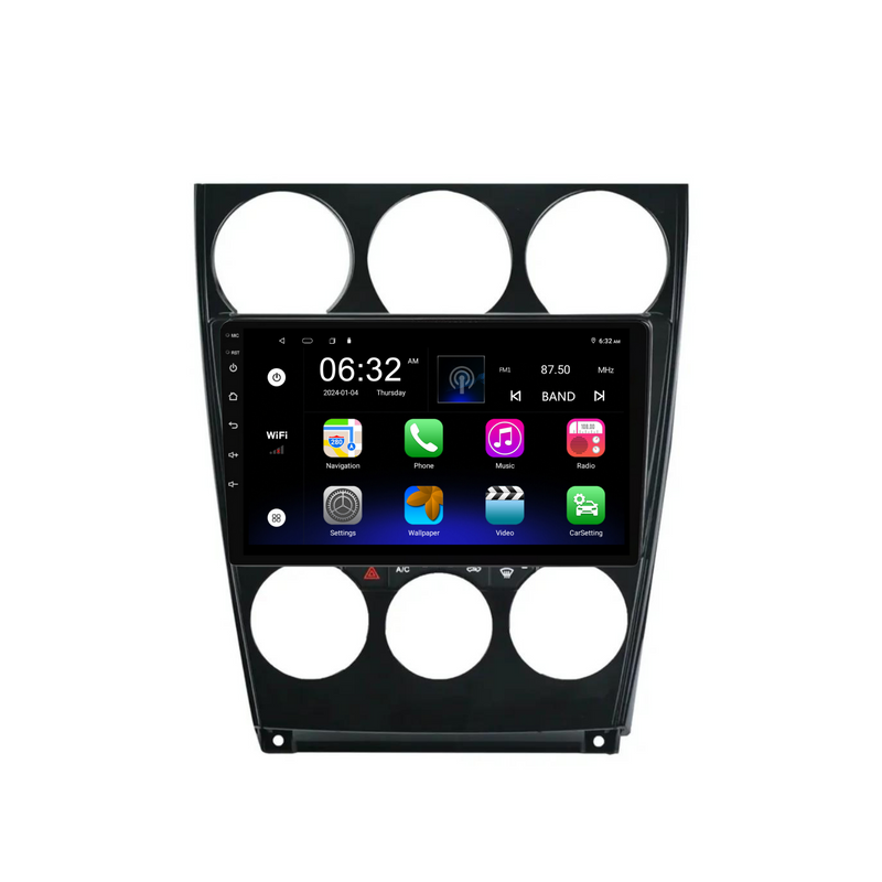 Load image into Gallery viewer, Mazda 6 (2004-2015) Plug & Play Head Unit Upgrade Kit: Car Radio with Wireless & Wired Apple CarPlay & Android Auto