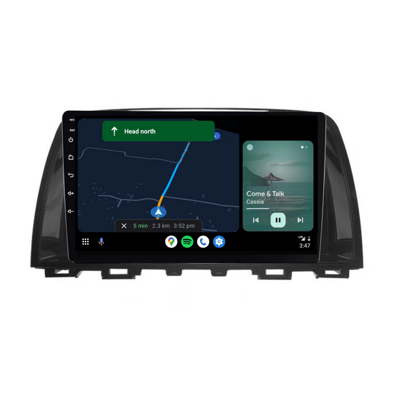 Load image into Gallery viewer, Mazda 6 (2014-2016) Plug & Play Head Unit Upgrade Kit: Car Radio with Wireless & Wired Apple CarPlay & Android Auto