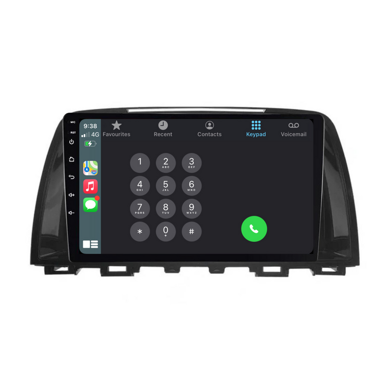 Load image into Gallery viewer, Mazda 6 (2014-2016) Plug & Play Head Unit Upgrade Kit: Car Radio with Wireless & Wired Apple CarPlay & Android Auto