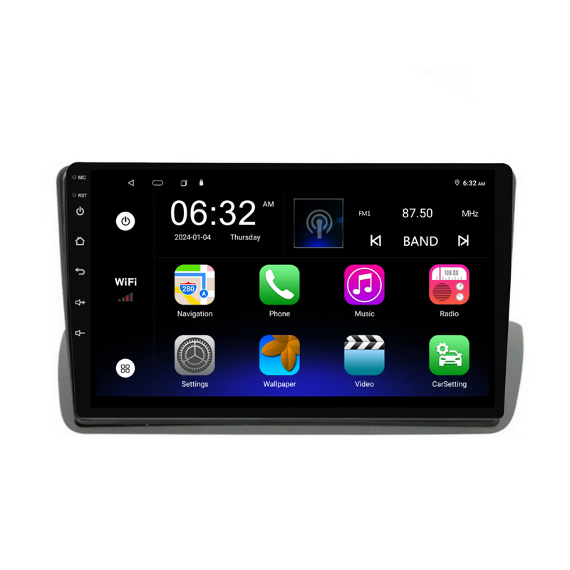 Load image into Gallery viewer, Mazda BT-50 Top Mount (2018-2019) Plug & Play Head Unit Upgrade Kit: Car Radio with Wireless & Wired Apple CarPlay & Android Auto