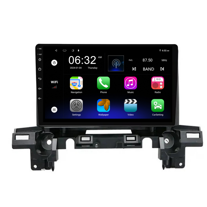 Load image into Gallery viewer, Mazda CX-5 (2018-2022) Plug & Play Head Unit Upgrade Kit: Car Radio with Wireless & Wired Apple CarPlay & Android Auto