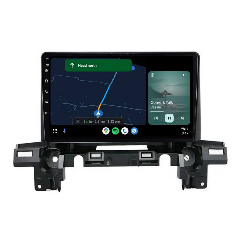 Load image into Gallery viewer, Mazda CX-5 (2018-2022) Plug & Play Head Unit Upgrade Kit: Car Radio with Wireless & Wired Apple CarPlay & Android Auto