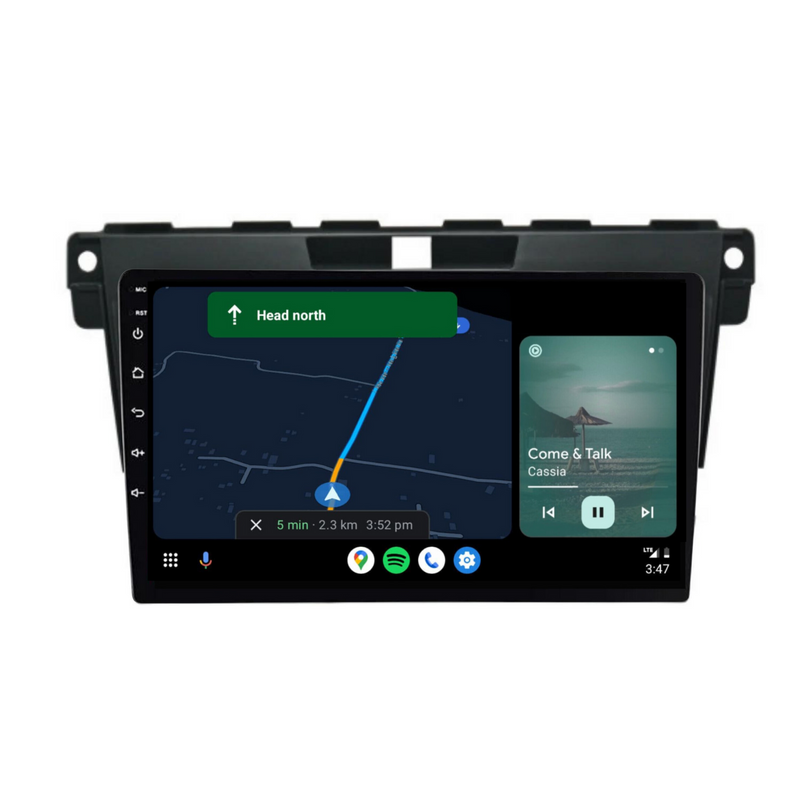 Load image into Gallery viewer, Mazda CX-7 (2008-2015) Plug & Play Head Unit Upgrade Kit: Car Radio with Wireless & Wired Apple CarPlay & Android Auto