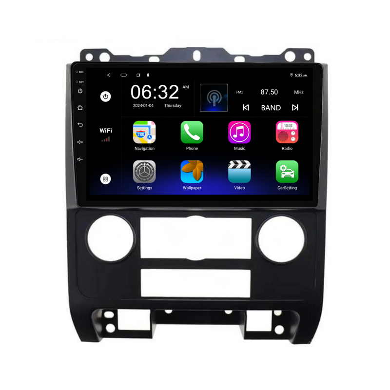 Load image into Gallery viewer, Mazda Tribute / Ford Escape / Ford Kuga (2007-2012) Plug & Play Head Unit Upgrade Kit: Car Radio with Wireless & Wired Apple CarPlay & Android Auto
