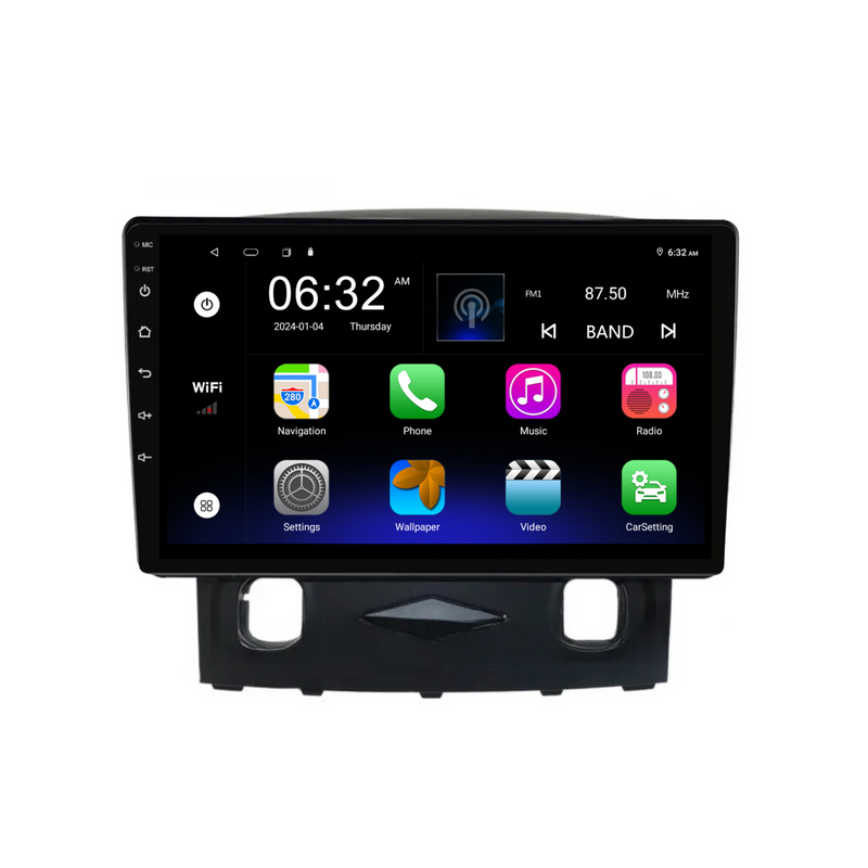 Load image into Gallery viewer, Mazda Tribute (2006-2008) Plug & Play Head Unit Upgrade Kit: Car Radio with Wireless & Wired Apple CarPlay & Android Auto
